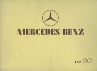 Mercedes-Benz Type 130 brochure 1.1934