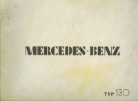 Mercedes-Benz Typ 130 Prospekt 12.1933