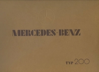 Mercedes-Benz Typ 200 Prospekt 3.1934