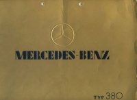 Mercedes-Benz Typ 380 K brochure 10.1933