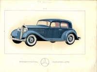 Preview: Mercedes-Benz Typ 200 Prospekt 1.1935