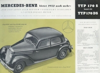 Mercedes-Benz 170 S / DS brochure 2.1952