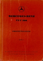 Mercedes-Benz 300 Partlist 6.1952