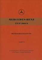 Mercedes-Benz 300 S Bedienungsanleitung 3.1953