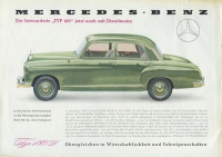 Mercedes-Benz 180 D brochure 1.1954