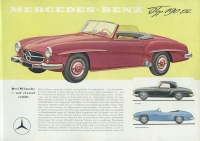 Mercedes-Benz 190 SL brochure ca. 1955