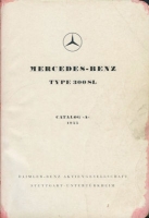 Preview: Mercedes-Benz 300 SL Gullwing Ersatzteilliste 2.1955