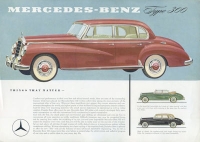 Mercedes-Benz 300 brochure ca. 1955