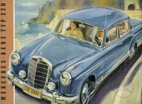 Mercedes-Benz 220 brochure 7.1955