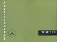 Mercedes-Benz 180 D brochure ca. 1957