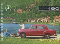 Mercedes-Benz 180 brochure ca. 1957