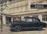 Mercedes-Benz 190 brochure ca. 1957