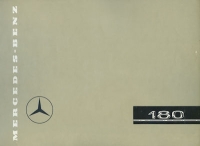 Mercedes-Benz 180 brochure ca. 1958