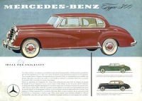 Mercedes-Benz 300 brochure ca. 1955