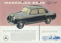 Mercedes-Benz 180 brochure ca. 1959