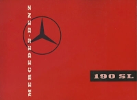 Mercedes-Benz 190 SL Prospekt 8.1958 e