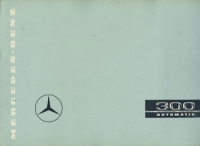 Mercedes-Benz 300 Automatic brochure 1959