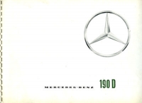Mercedes-Benz 190 D Prospekt 7.1959
