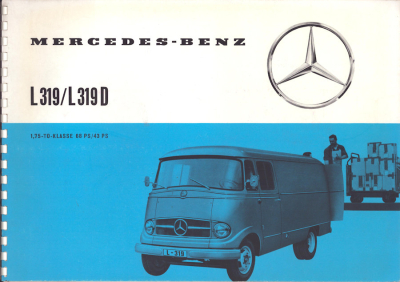 Mercedes-Benz L 319 / L 319D Prospekt 1.1960