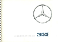 Mercedes-Benz 220 S/SE Prospekt 7.1959