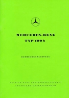 Mercedes-Benz 190 b Bedienungsanleitung 8.1960 / Reprint 1985