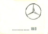 Mercedes-Benz 180 D Prospekt 7.1961