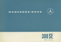 Mercedes-Benz 300 SE owner`s manual 2.1962