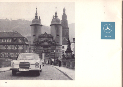 Preview: Mercedes-Benz Reise-Broschüre 5.1966