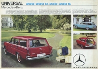 Mercedes-Benz Universal brochure ca. 1966