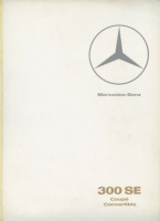 Mercedes-Benz 300 SE Coupé Cabriolet brochure 12.1965