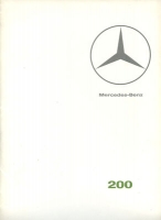 Mercedes-Benz 200 brochure 2.1967