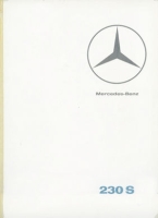 Mercedes-Benz 230 S brochure 2.1967