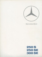 Mercedes-Benz 250 S SE 300 SE brochure 2.1967