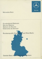 Mercedes-Benz Service stations Germany 6.1968