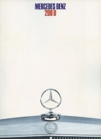 Mercedes-Benz 200 D brochure 12.1967