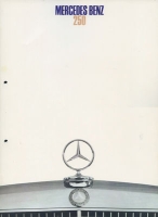 Mercedes-Benz 250 brochure 7.1968