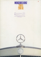 Mercedes-Benz 280S 280SE brochure 7.1968