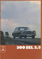 Mercedes-Benz 300 SEL 3.5 Prospekt 12.1970