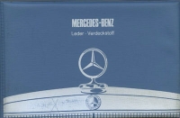 Mercedes-Benz Car leather and top materials sample folder 1972