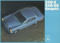 Mercedes-Benz 250 C CE brochure 11.1971