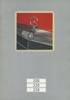 Mercedes-Benz 200 220 230 Prospekt 8.1972