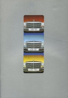 Mercedes-Benz 350 SE 450 SE 450 SEL Prospekt 6.1973