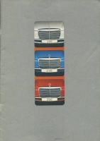 Mercedes-Benz 200 230 250 brochure 1975