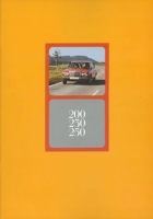 Mercedes-Benz 200 230 250 brochure 12.1975