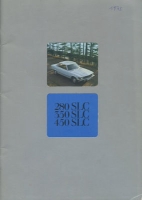 Mercedes-Benz 280 350 450 SLC brochure 7.1975