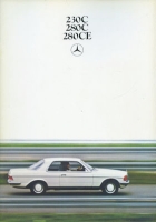 Mercedes-Benz 230C 280C 280CE brochure 1.1977