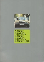 Mercedes-Benz 350 SE-450SEL 6.9 Prospekt 1.1977