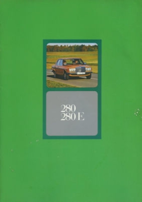 Mercedes-Benz 280 280 E Prospekt 7.1977
