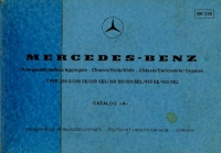 Mercedes-Benz W 116 Ersatzteilliste 1970er