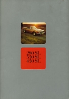 Mercedes-Benz 280 350 450 SL brochure 8.1979